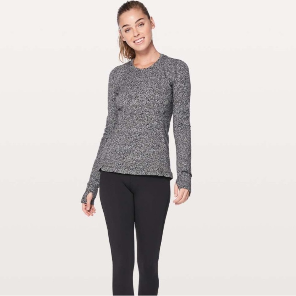 Lululemon Runderful Long Sleeve
Reconnect Jacquard Running Luon White Black 12 - Picture 5 of 7